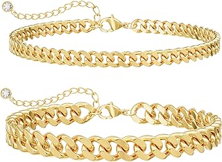 Foxgirl Gold Ankle Bracelets Set