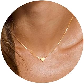 Foxgirl Gold Heart Pendant Necklace