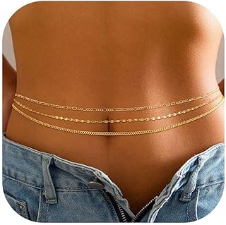 Foxgirl Gold Waist Chain Body Jewelry